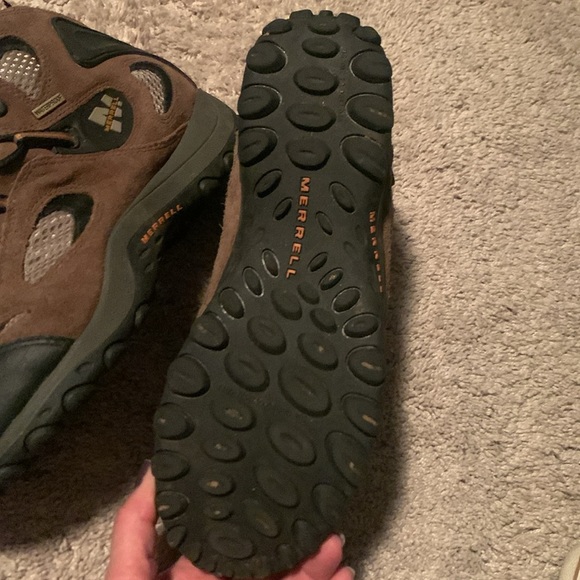 Merrell Performance Footwear Waterproof Hiking Mid Boots  Youth Size 7 - Picture 5 of 6